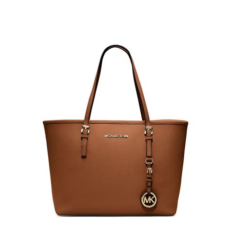 michael kors saffiano small travel tote